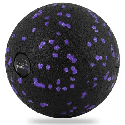 Массажный мяч PowerPlay PP-4350 Epp Massage Ball (d8) Черно/Фиолетовый - 1 - Robinzon.ua