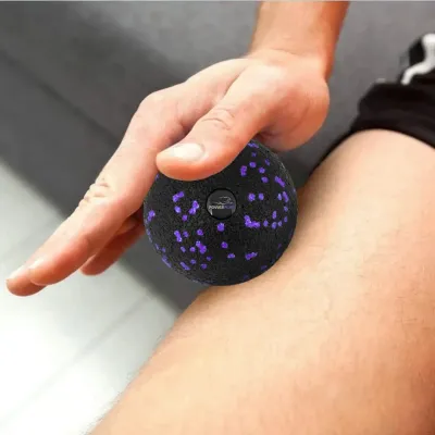 Массажный мяч PowerPlay PP-4350 Epp Massage Ball (d8) Черно/Фиолетовый - 3 - Robinzon.ua