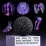Массажный мяч PowerPlay PP-4350 Epp Massage Ball (d8) Черно/Фиолетовый - 7 - Robinzon.ua
