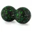 Масажний м'яч подвійний PowerPlay PP-4353 Epp foam peanut ball (d12*24cm.) Чорно/Зелений - 2 - Robinzon.ua