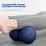 Масажний м'яч подвійний PowerPlay PP-4353 Epp foam peanut ball (d12*24cm.) Чорно/Синій - 5 - Robinzon.ua