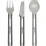 Набор приборов Esbit Food Jug-Cutlery Set Small stone grey - 3 - Robinzon.ua