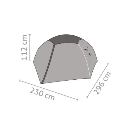 Намет Salewa LATITUDE II 5901 5311 - UNI - зелений - 4 - Robinzon.ua