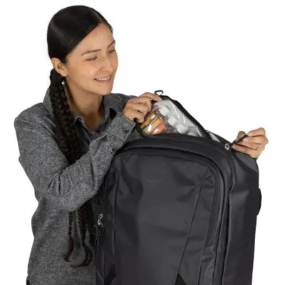 Сумка на колесах Osprey Transporter Wheeled Carry-On 38L blue flame/nocturnal blue - O/S - синий - 4 - Robinzon.ua