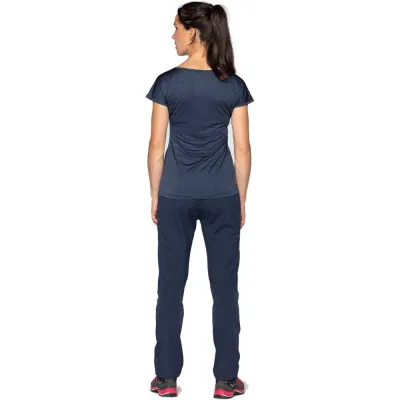 Футболка ж Salewa PUEZ MELANGE DRY W S/S TEE 26538 3966 navy blazer melange - 40/34 - темно-синій - 1 - Robinzon.ua