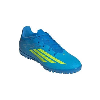 Сороконіжки дитячі Adidas F50 CLUB TF J Блакитний, Жовтий 38 (JS1491 38) - 2 - Robinzon.ua