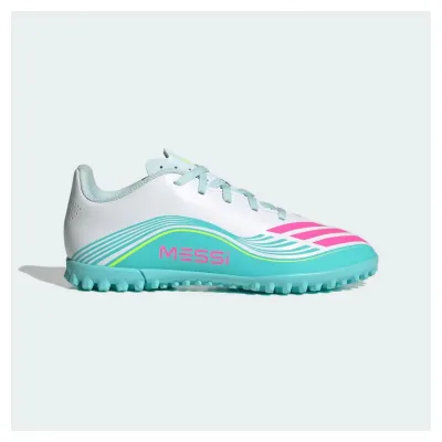 Сороконіжки дитячі Adidas F50 MESSI CLUB TF J Білий, Бірюзовий 32 (JQ0949 32) - 1 Сороконіжки дитячі Adidas F50 MESSI CLUB TF J Білий, Бірюзовий 32 (JQ0949 32) - 1 - Robinzon.ua
