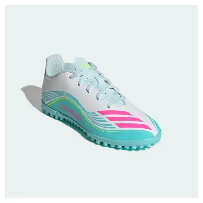 Сороконіжки дитячі Adidas F50 MESSI CLUB TF J Білий, Бірюзовий 32 (JQ0949 32) - 4 Сороконіжки дитячі Adidas F50 MESSI CLUB TF J Білий, Бірюзовий 32 (JQ0949 32) - 4 - Robinzon.ua