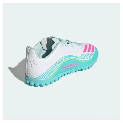 Сороконіжки дитячі Adidas F50 MESSI CLUB TF J Білий, Бірюзовий 32 (JQ0949 32) - 5 Сороконіжки дитячі Adidas F50 MESSI CLUB TF J Білий, Бірюзовий 32 (JQ0949 32) - 5 - Robinzon.ua