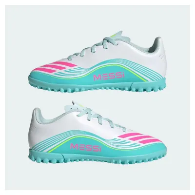 Сороконіжки дитячі Adidas F50 MESSI CLUB TF J Білий, Бірюзовий 32 (JQ0949 32) - 6 Сороконіжки дитячі Adidas F50 MESSI CLUB TF J Білий, Бірюзовий 32 (JQ0949 32) - 6 - Robinzon.ua