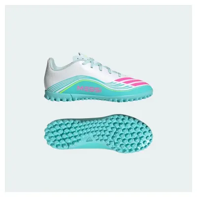 Сороконіжки дитячі Adidas F50 MESSI CLUB TF J Білий, Бірюзовий 32 (JQ0949 32) - 7 Сороконіжки дитячі Adidas F50 MESSI CLUB TF J Білий, Бірюзовий 32 (JQ0949 32) - 7 - Robinzon.ua