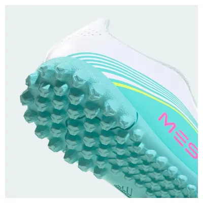 Сороконіжки дитячі Adidas F50 MESSI CLUB TF J Білий, Бірюзовий 32 (JQ0949 32) - 8 Сороконіжки дитячі Adidas F50 MESSI CLUB TF J Білий, Бірюзовий 32 (JQ0949 32) - 8 - Robinzon.ua