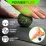 Набір масажних м'ячиків PowerPlay 4007 EPP Massage Ball Чорно-Зелені (3 шт.) - 6 - Robinzon.ua