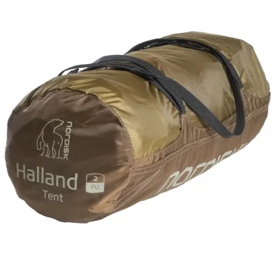 Намет Nordisk Halland 2 PU (2.0) Dark Olive Green (10921206) - 3 - Robinzon.ua