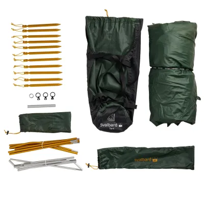 Палатка Nordisk Svalbard 1 SI (2.0) Deep Forest Green (10921201) - 2 - Robinzon.ua