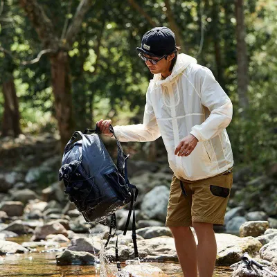 Водонепроникний рюкзак Naturehike 25 л, жовтий CNH22BB003 - 3 - Robinzon.ua