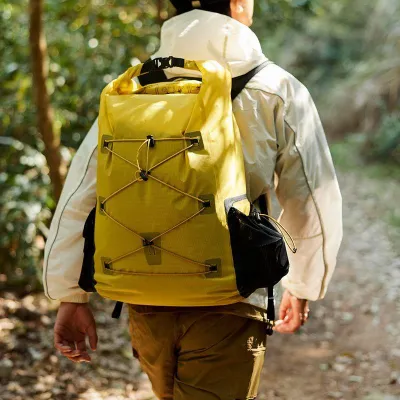 Водонепроникний рюкзак Naturehike 25 л, жовтий CNH22BB003 - 6 - Robinzon.ua