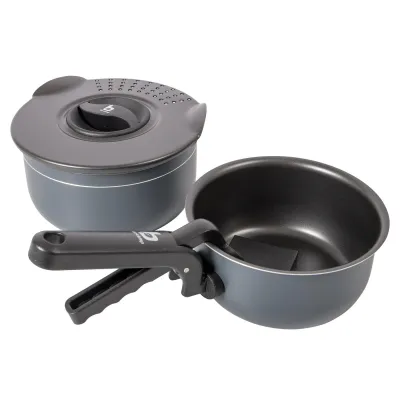 Набор посуды Bo-Camp Trekking 5 Pieces Anthracite (2300351)_Discounted - 6 - Robinzon.ua