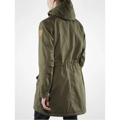 Куртка жіноча FJALLRAVEN Greenland Winter Parka W - XS зелений - 2 - Robinzon.ua