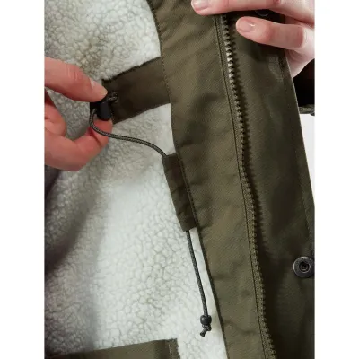 Куртка жіноча FJALLRAVEN Greenland Winter Parka W - XS зелений - 4 - Robinzon.ua