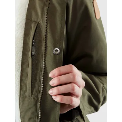 Куртка жіноча FJALLRAVEN Greenland Winter Parka W - XS зелений - 7 - Robinzon.ua