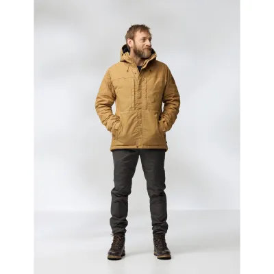 Куртка чоловіча FJALLRAVEN Skogso Padded Jacket M - XXL коричневий - 2 - Robinzon.ua
