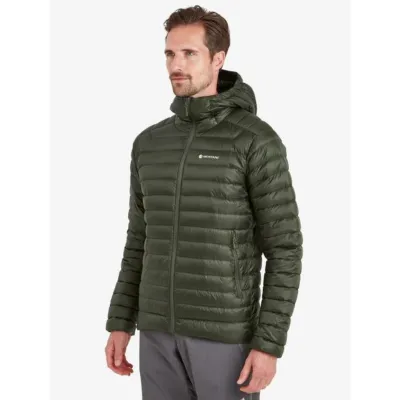 Куртка чоловіча MONTANE Anti-Freeze Hoodie - S зелений - 2 - Robinzon.ua