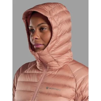 Куртка жіноча MONTANE Anti-Freeze Hoodie W - S рожевий - 4 - Robinzon.ua