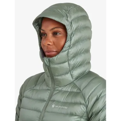 Куртка жіноча MONTANE Female Anti-Freeze Hoodie - XS сірий - 3 - Robinzon.ua