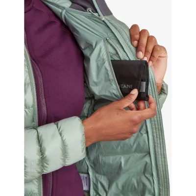 Куртка жіноча MONTANE Female Anti-Freeze Hoodie - XS сірий - 4 - Robinzon.ua