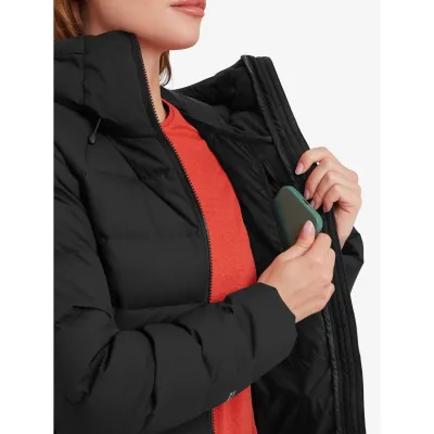 Куртка жіноча MONTANE Female Resolve XT Hoodie - S чорний - 6 - Robinzon.ua