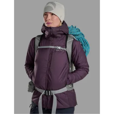 Куртка жіноча MONTANE Fortes XT Hoodie W - XS бордовий - 2 - Robinzon.ua