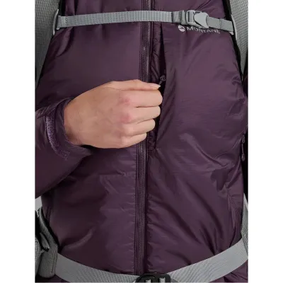 Куртка жіноча MONTANE Fortes XT Hoodie W - XS бордовий - 3 - Robinzon.ua