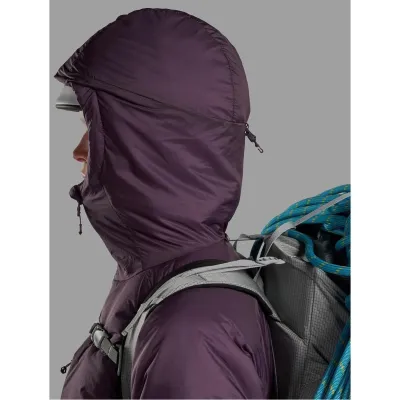 Куртка жіноча MONTANE Fortes XT Hoodie W - XS бордовий - 4 - Robinzon.ua