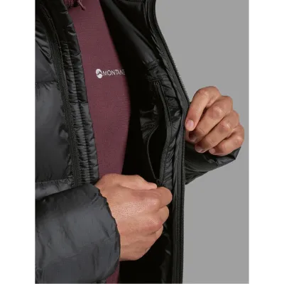 Куртка чоловіча MONTANE Polaron XT Hoodie M - M чорний - 4 - Robinzon.ua