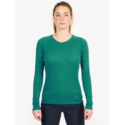 Футболка женская MONTANE Female Dart Long Sleeve T-Shirt XXS зеленый - 1 - Robinzon.ua