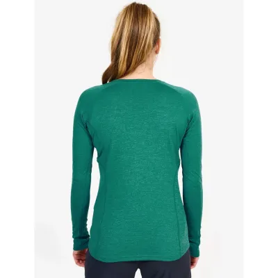 Футболка женская MONTANE Female Dart Long Sleeve T-Shirt XXS зеленый - 3 - Robinzon.ua