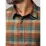 Сорочка чоловіча FJALLRAVEN Lappland Stretch Flannel Shirt M L помаранчевий/зелений - 4 - Robinzon.ua