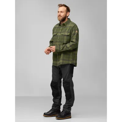 Сорочка чоловіча FJALLRAVEN Ovik Twill Shirt M XL помаранчевий/синій - 3 Сорочка чоловіча FJALLRAVEN Ovik Twill Shirt M XL помаранчевий/синій - 3 - Robinzon.ua