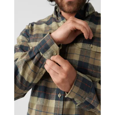 Сорочка чоловіча FJALLRAVEN Singi Heavy Flannel Shirt M L синій/коричневий - 6 Сорочка чоловіча FJALLRAVEN Singi Heavy Flannel Shirt M L синій/коричневий - 6 - Robinzon.ua