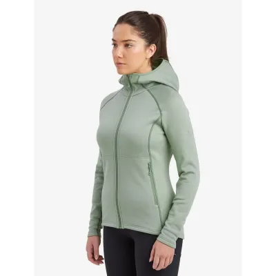 Куртка жіноча MONTANE Female Fury Hoodie - S зелений - 2 - Robinzon.ua