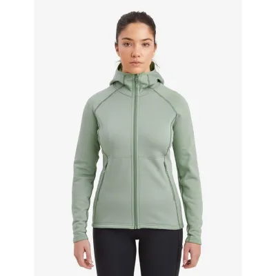 Куртка жіноча MONTANE Female Fury Hoodie - S зелений - 3 - Robinzon.ua