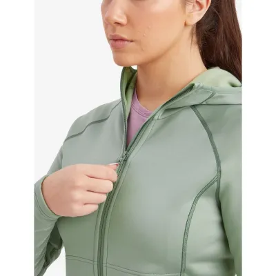 Куртка жіноча MONTANE Female Fury Hoodie - S зелений - 4 - Robinzon.ua