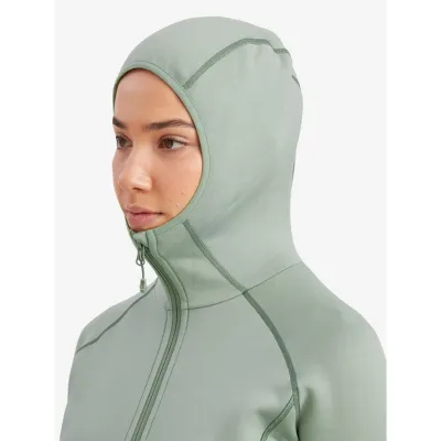Куртка жіноча MONTANE Female Fury Hoodie - S зелений - 5 - Robinzon.ua