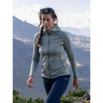 Куртка жіноча MONTANE Female Fury Hoodie - S зелений - 8 - Robinzon.ua
