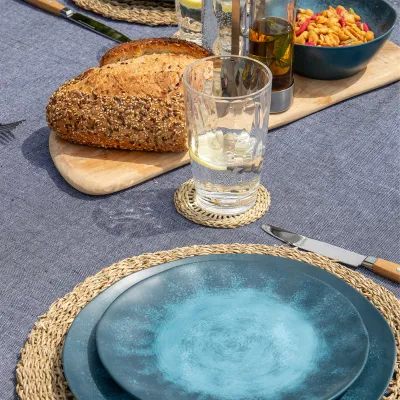 Сервіз столовий Gimex Tableware Stone 12 Pieces 4 Person Dark Blue (6917100) - 1 - Robinzon.ua