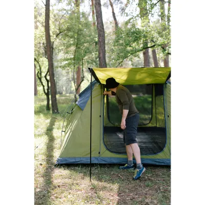 Палатка кемпинговая Tribe Meteora 4 T-AC-0012-оливковая. - 2 - Robinzon.ua