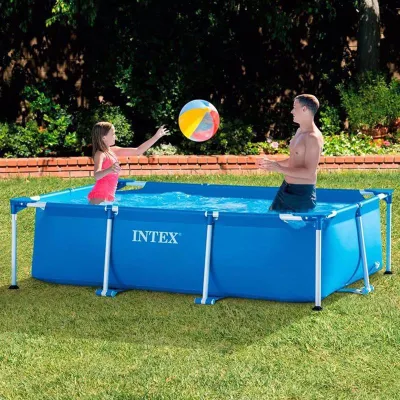 Прямоугольный каркасный бассейн Intex 28270 Rectangular Frame Pool (220x150x60 см) - 1 Прямоугольный каркасный бассейн Intex 28270 Rectangular Frame Pool (220x150x60 см) - 1 - Robinzon.ua