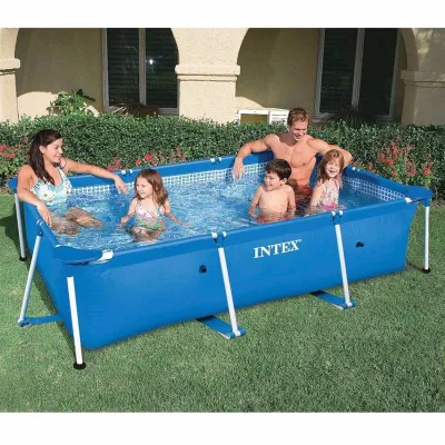Прямоугольный каркасный бассейн Intex 28270 Rectangular Frame Pool (220x150x60 см) - 2 Прямоугольный каркасный бассейн Intex 28270 Rectangular Frame Pool (220x150x60 см) - 2 - Robinzon.ua