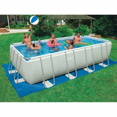 Прямоугольный каркасный бассейн Intex 28352 Интекс 54982 Ultra Frame Rectangular Pool (549x274x132 см) - 1 Прямоугольный каркасный бассейн Intex 28352 Интекс 54982 Ultra Frame Rectangular Pool (549x274x132 см) - 1 - Robinzon.ua